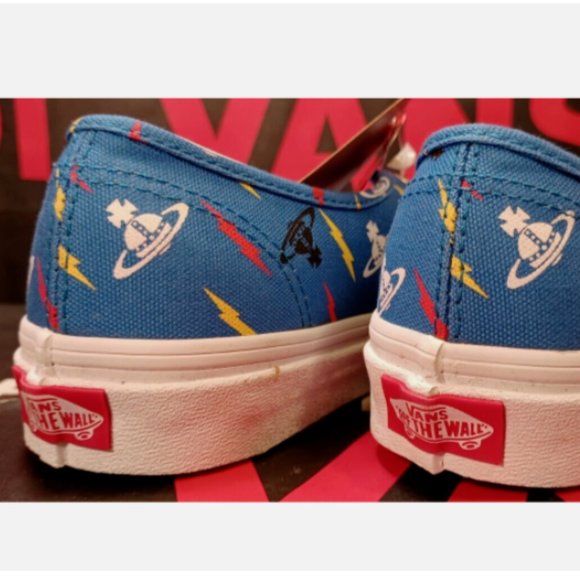 Vans Authentic Vivienne Westwood Thunderbolt Blue Men's 4/Women's 5.5 - Picture 10 of 11